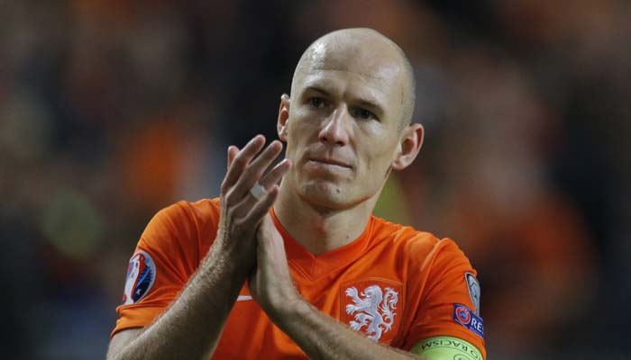 Captain Arjen Robben, Netherlands