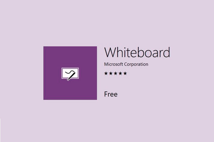 Microsoft Whiteboard App