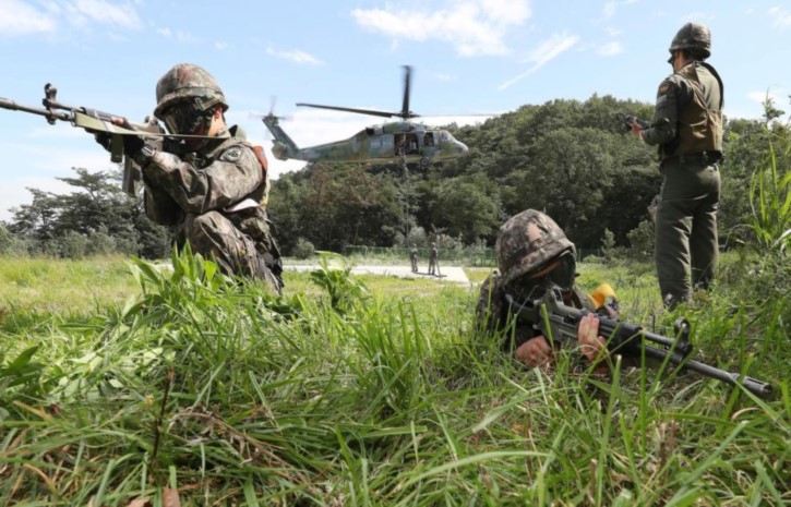 Pentagon House Training Exercises with South Korea