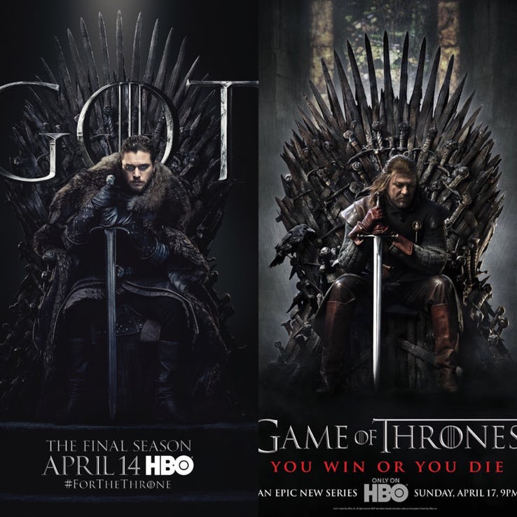 New Poster Of Game Of Thrones